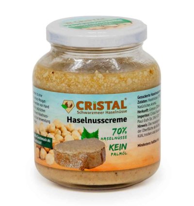 Lecker und natürlich: Haselnusscreme mit Rübenzucker!(300 g)