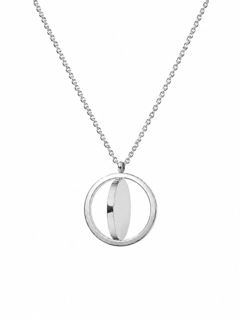 Personalisierte Doppelseitige Foto Gravur Halskette – Silber & Gold Anhänger 5